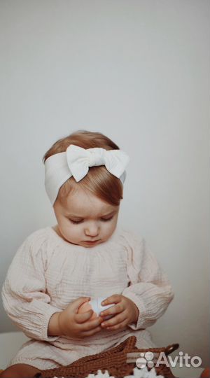 Повязки на голову для малышки