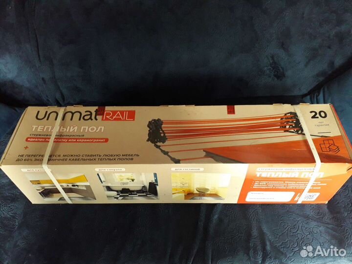 Теплый пол стержневой карбоновый