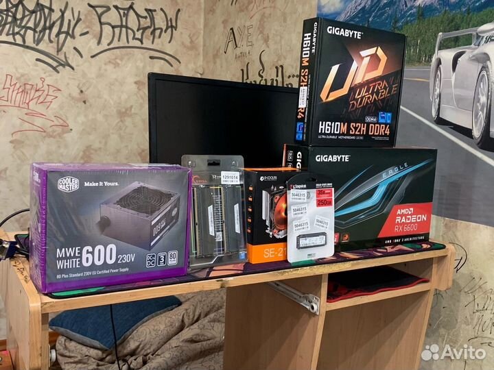 Игровой компьютер i3 12100f