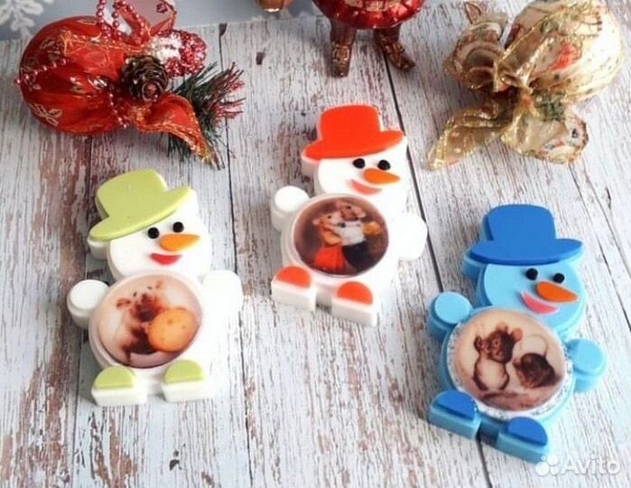 Силиконовые формы для мыла и гипса