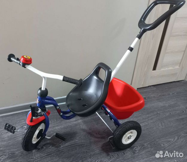 Беговел с ручкой puky