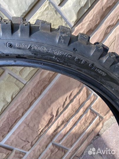 Покрышки bridgestone на мотоцикл 21/18 (комплект)