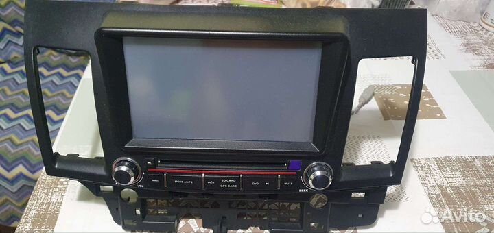 Магнитола mitsubishi lancer x