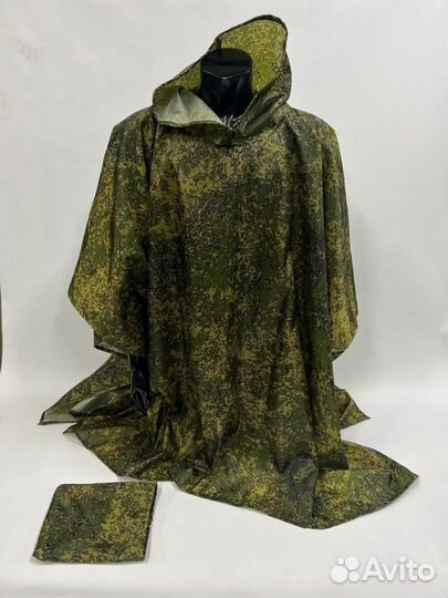 Дождевик-пончо-навес мох и мультик
