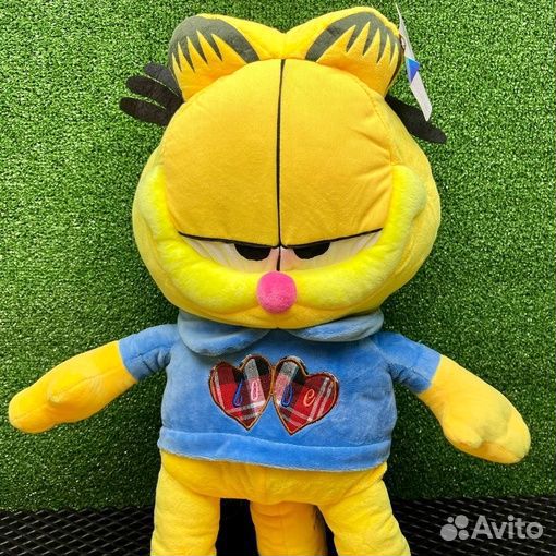 Мягкая игрушка Кот Гарфилд 60 см оптом