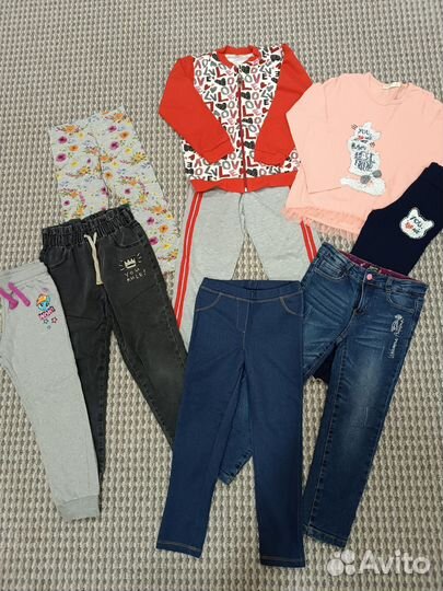 Пакет вещей для девочки 116-122, обувь