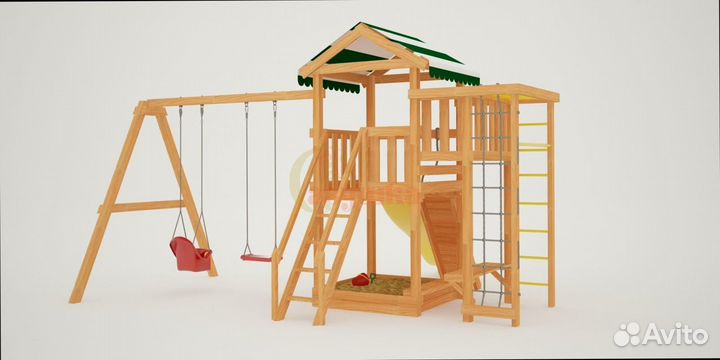 Детский игровой комплекс Савушка для дачи