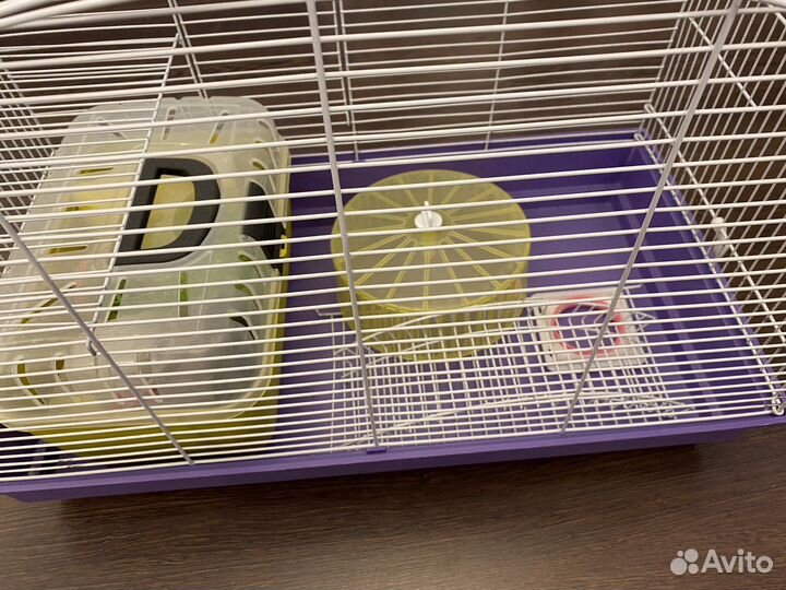 Клетка для хомяка с переноской