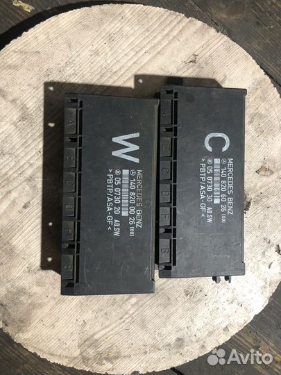 Блок комфорта mercedes w140