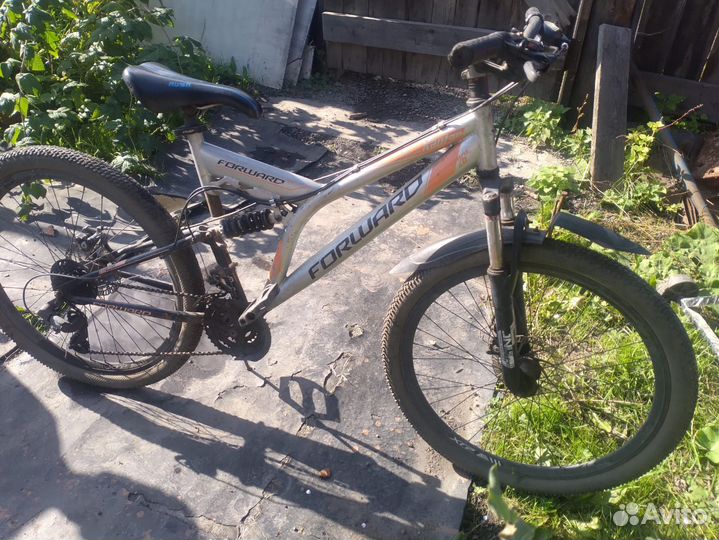 Горный велосипед Forward 26', двухподвес