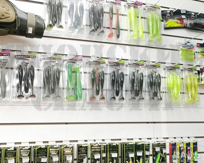 Крупные силиконовые рыболовные приманки Keitech