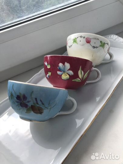 Фарфор Чашка Кузнецов