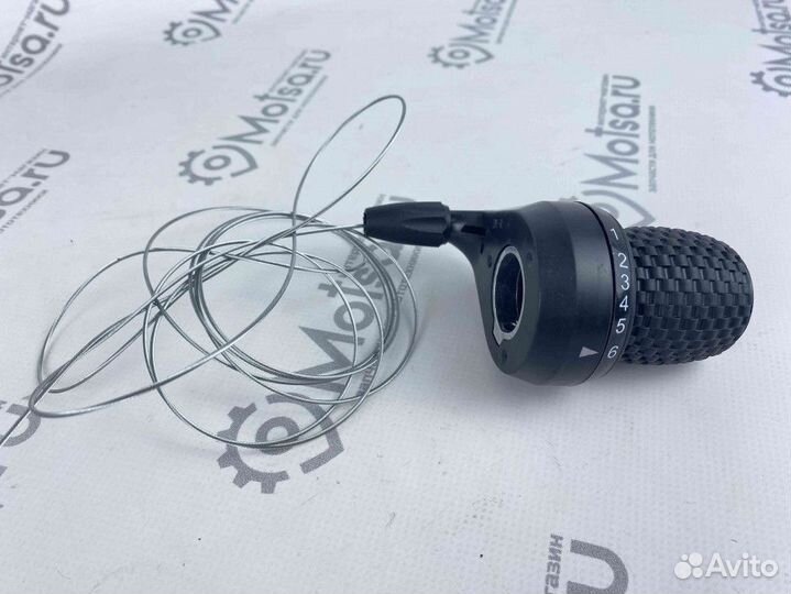 Шифтер грипшифтовый, правый, 6ск, с грипсой