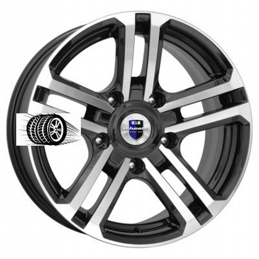 Литые диски K&K 7×R16 5×139.7