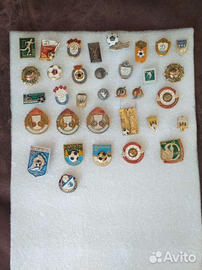 Значки футбол 30; 50; 70