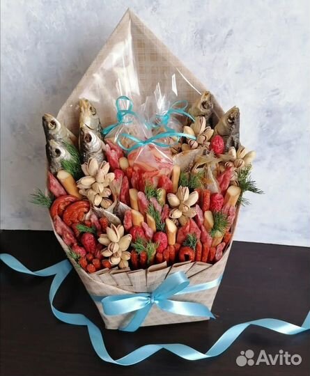 Мужские букеты съедобные