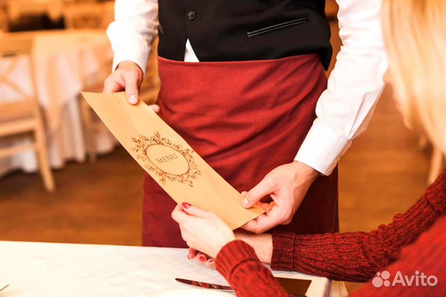 Официант (без опыта) метро Комсомольская