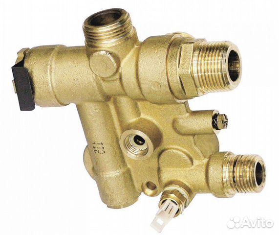 3-ходовой клапан в сборе на котел Бакси