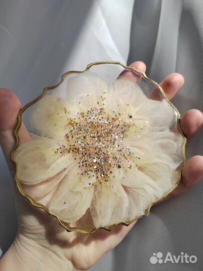 Подстаканник из эпоксидной смолы