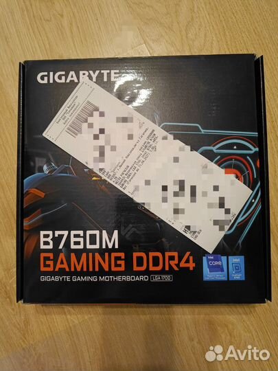 Новая материнская плата Gigabyte b760m ds3h ddr4