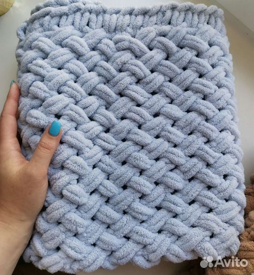 Плед детский плюшевый