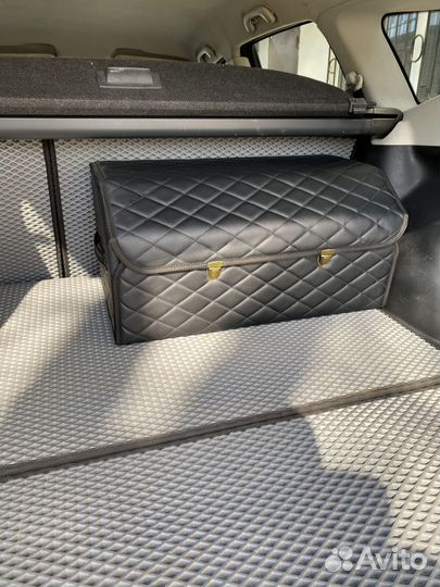 Саквояж в багажник авто черный 60см