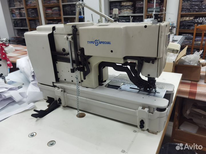 Петельная швейная машина