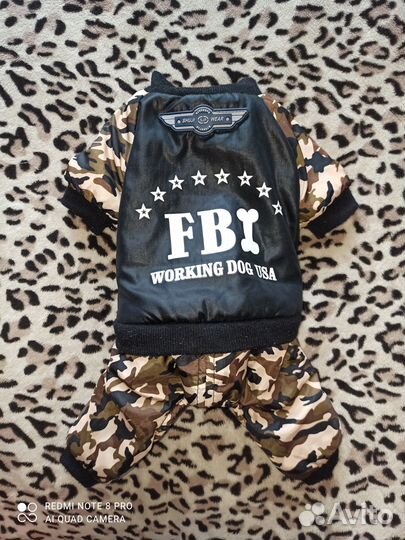 Комбенизон на флисе и дождевик на чиха до 3-х кг