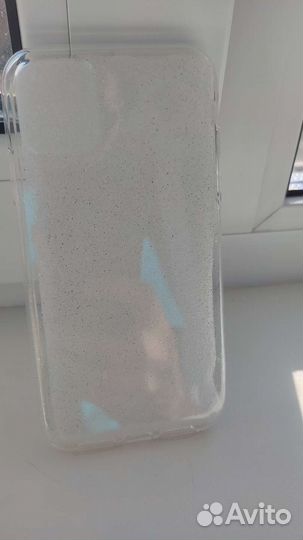 Силиконовый чехол (с блёстками) на iPhone 11