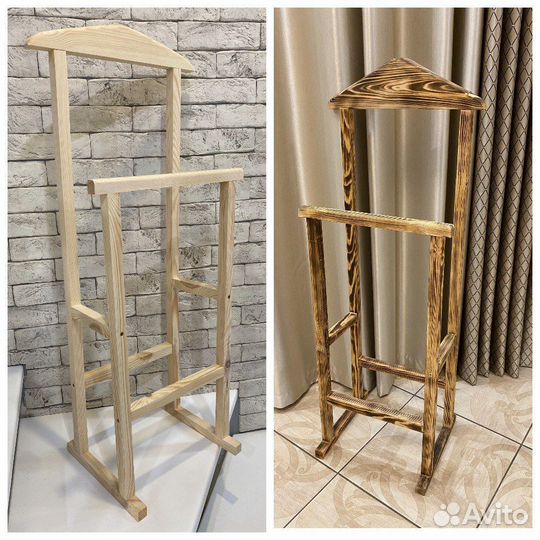 Вешалка напольная деревянная