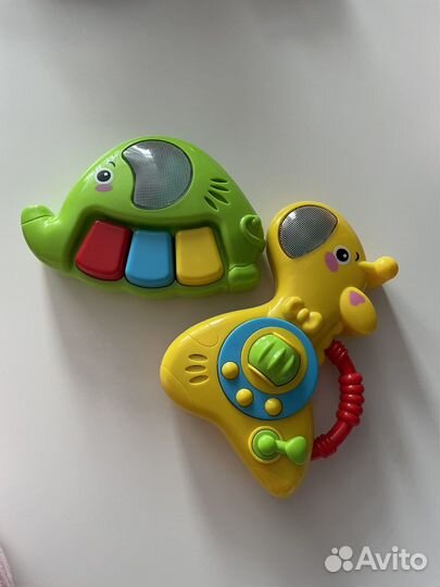 Детские игрушки погремушки пакетом