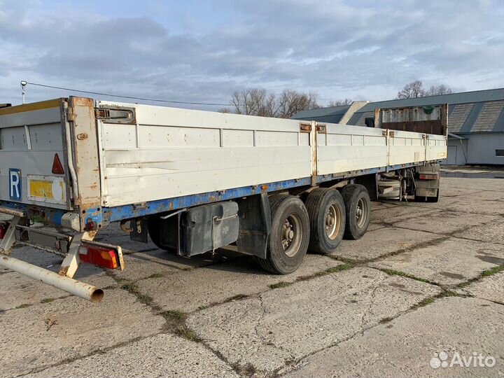 Полуприцеп бортовой Krone SDP27, 2003