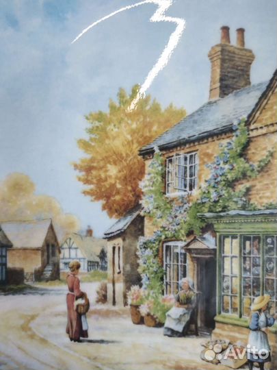 Фарфоровая тарелка Royal Doulton