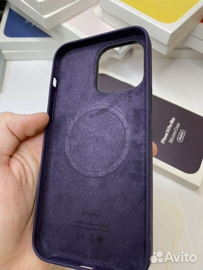 Чехол Silicone case iPhone 14 Pro Max MagSafe