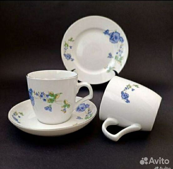 Чайный сервиз фарфор особо прочный Royal Fine