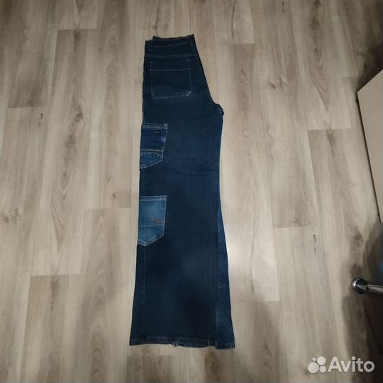 Джинсы широкие jnco type, sk8, wexwear type