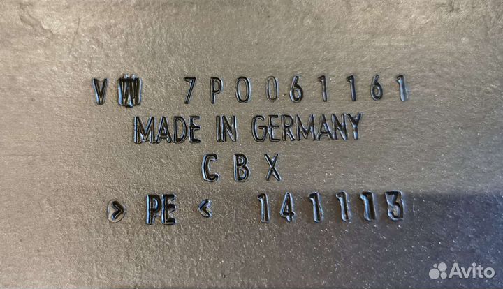 Коврик в багажник Touareg NF оригинал