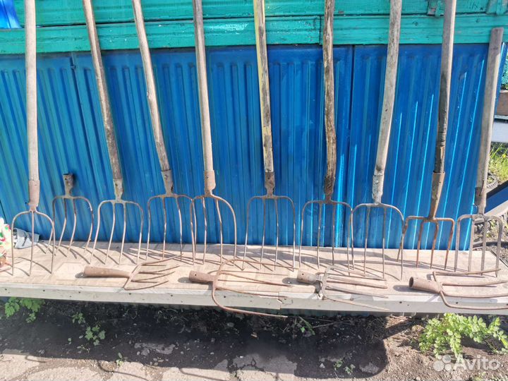 Вилы СССР ковка, топоры