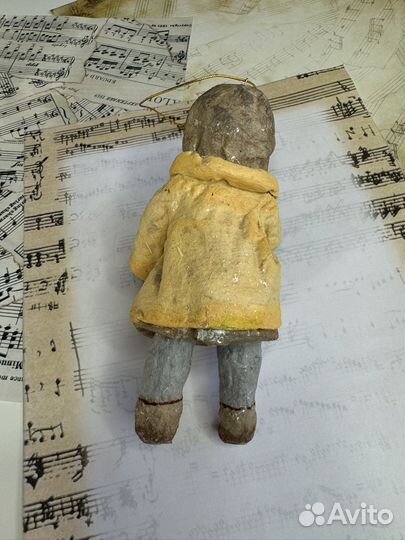 Ватная ёлочная игрушка