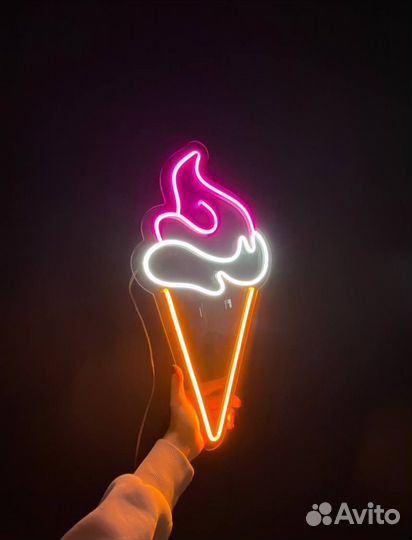 Вывески из гибкого неона 421