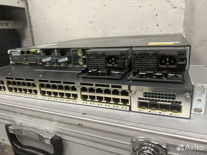 Cisco 3750x-48pf-s с 10Gbe
