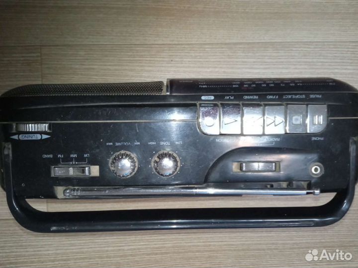 Кассетная магнитола silver rx-189