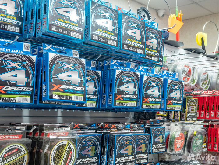 Шнур плетеный YGK X-Braid