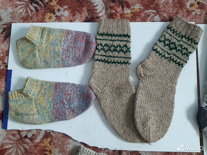 Шерстяные носки