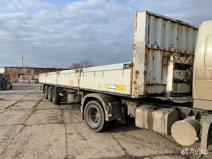 Полуприцеп бортовой Krone SDP27, 2003