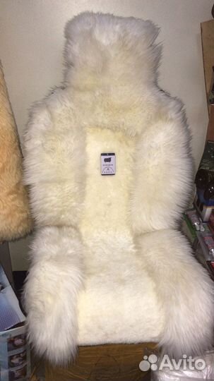 Меховые накидки на сидения