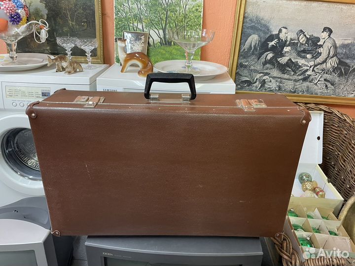 Чемодан фибровый СССР
