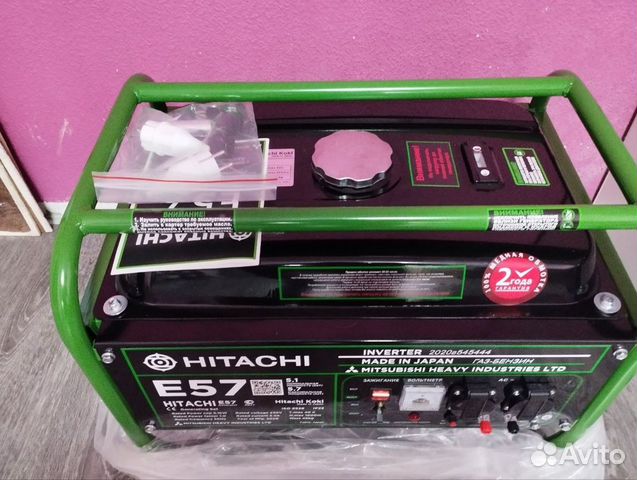 Генератор hitachi E 57 новый