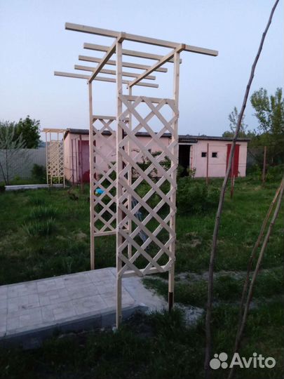 Арка пергола садовая