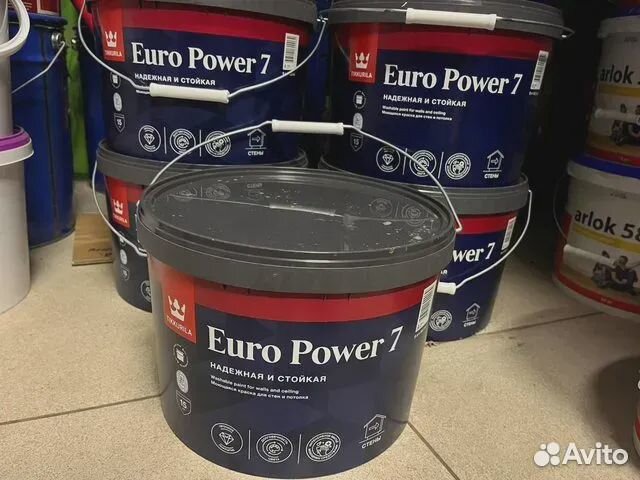 Краска Тиккурила Евро-7 Tikkurila Euro Power 7